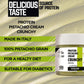 Eatalian By Amz Better Spreadable Crunchy Pistachio Protein Cream 7 Oz/200 Gr, Pistachio Cream With Grains, Protein Paste, Sweet