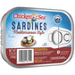 Chicken of the Sea Sardines, 3.75 oz. Cans (Pack of 18), Mediterranean Style, Wild Caught Sardines, Packaging May Vary