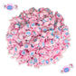 Premium Cotton Candy Saltwater Taffy Chewy Candy Bulk 1 Lb Bag 60+ Pieces Individually Wrapped, Nut & Gluten Free Treats (16-Oz)