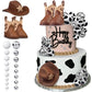 Cowboy Cake Decorations Cowboy Hat And Boot Cake Toppers Disco Ball Cake Topper Western Cowboy Cowgirl Birthday Baby Shower Part