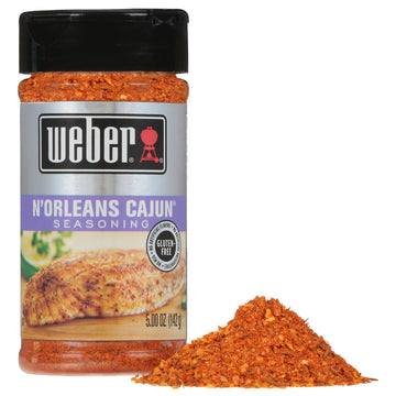 Weber N'Orleans Cajun Seasoning, 5 Ounce Shaker (Pack Of 6)