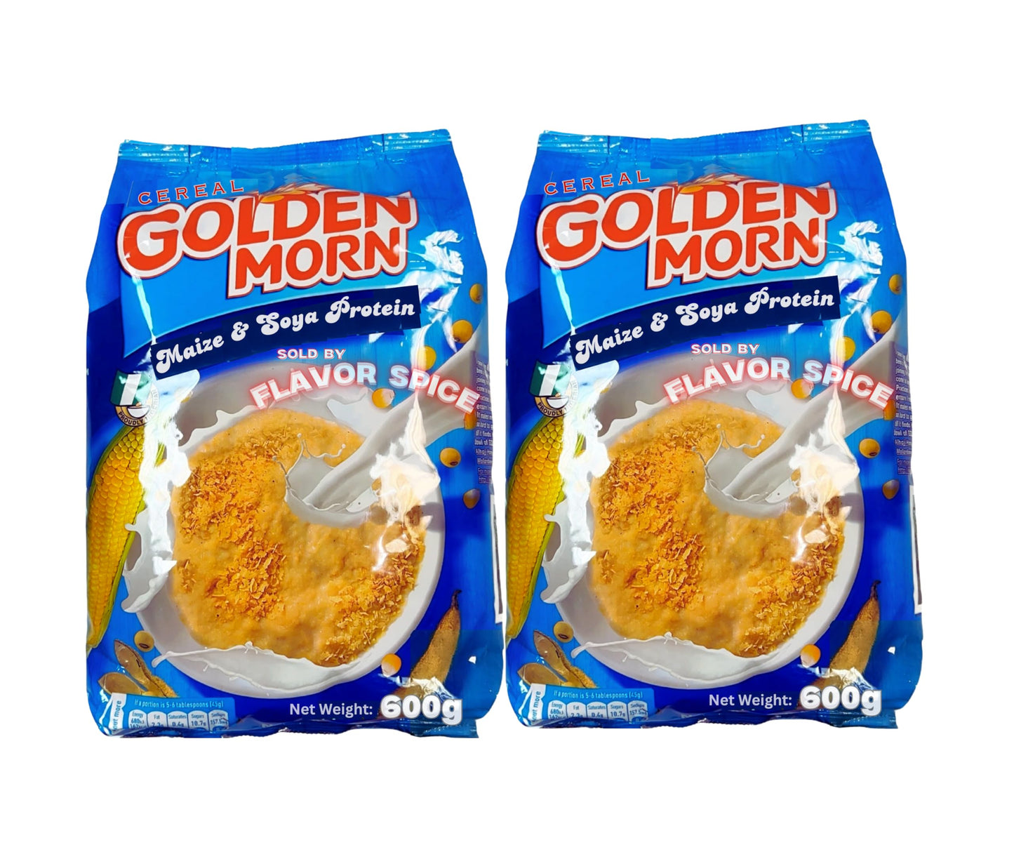 Instant Breakfast | Lunch | Dinner Cereal 600g | Golden morn 2 Packs