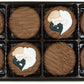 Philadelphia Candies Milk Chocolate Covered OREO Cookies, Wedding Heart Gift, 8 oz