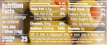 Mario Pimiento Stuffed Green Manzanilla Spanish Olives, 21 Ounce (Pack of 6)