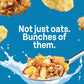 Post Honey Bunches Of Oats With Almonds Breakfast Cereal, Honey Cereal With Granola Clusters And Sliced Almonds, Small Cereal Cup Size For Easy On-The-Go Breakfast, 2.25 Oz Cereal Cup