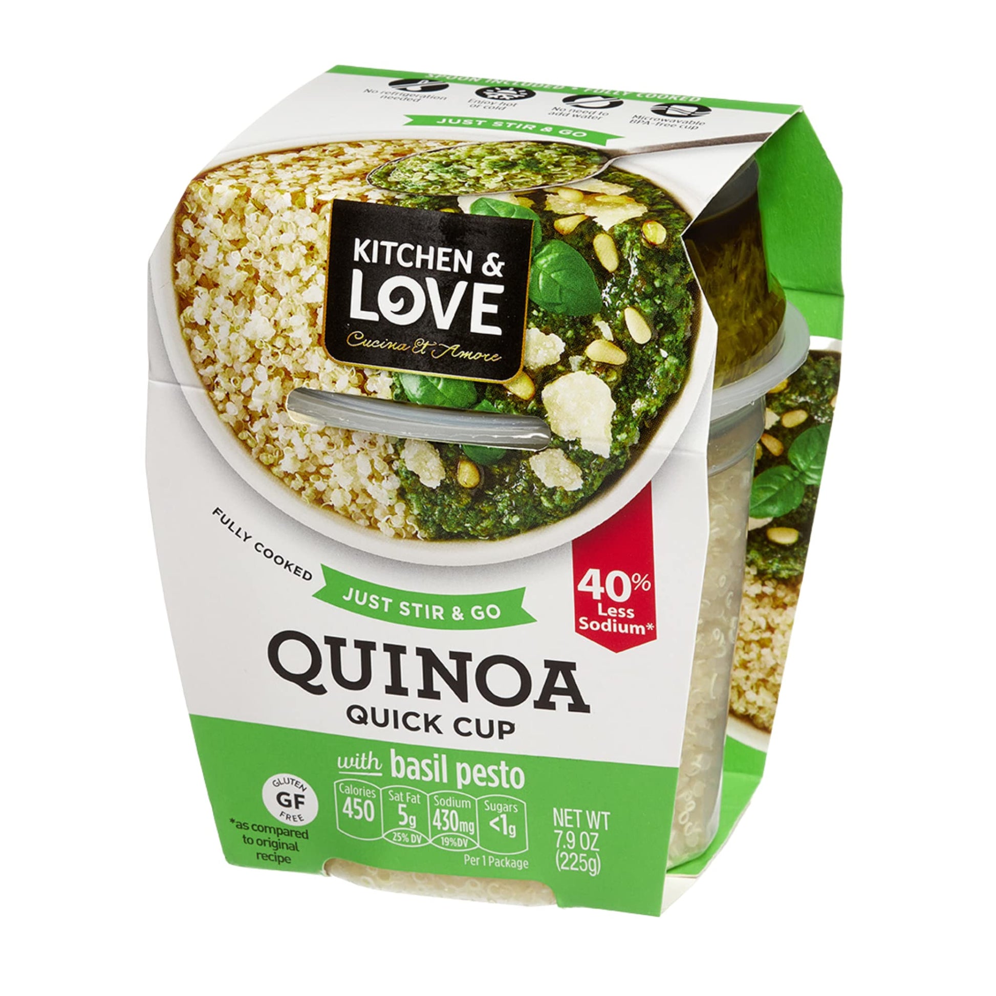 Kitchen & Love Quinoa Quick Meal 6-Pack | Gluten-Free, Ready-to-Eat, 7.9 Ounce