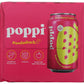 Poppi Strawberry Lemon Prebiotic Soda, 12 Fl Oz (Pack of 4), Model 0810063710019