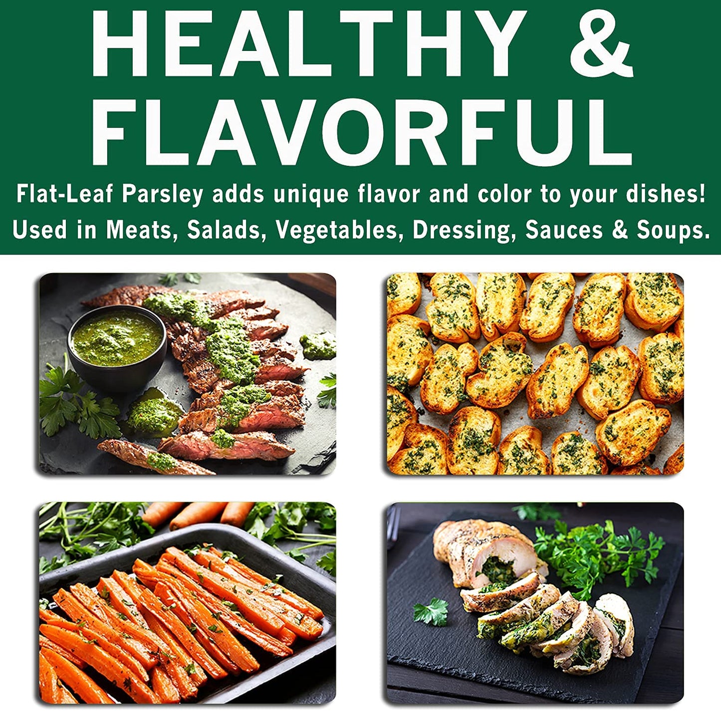 Spices Village Dried Parsley Flakes 1.7 Ounces, Kosher Certified, Dry Flat Leaf Italian Parsley, All Natural, Fresh, Gluten Free