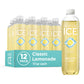 Sparkling Ice Classic Lemonade Sparkling Water, Zero Sugar, 17 Fl Oz (Pack of 12)