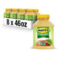 Mott'S No Sugar Added Applesauce, 46 Oz Jar (Pack Of 8), Good Source Of Vitamin C, No Artificial Flavors