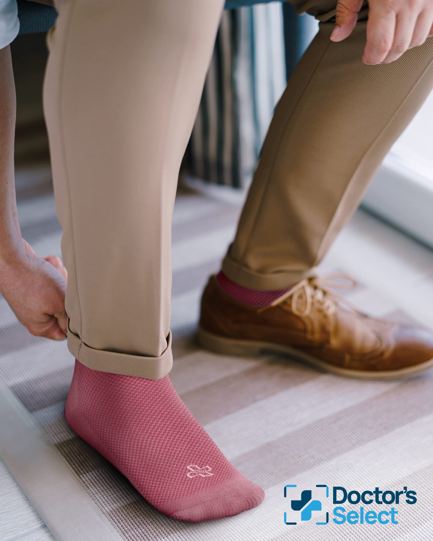 Doctor'S Select Diabetic Socks For Women And Men - 4 Pairs Non Binding Socks | Diabetic Socks Women | Womens Diabetic Socks