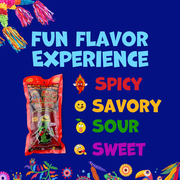 Chamoy Pickle Kit With Tajin, Lemon & Lime By Happy Packs | Pepinillos Con Chamoy | Includes 3 Chamoy Pickles | Mexican Candy Va