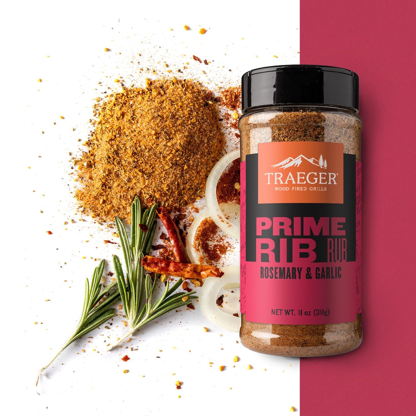 Traeger Grills Spc251 Prime Rib Rub With Rosemary And Garlic