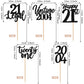 30Pcs Happy 21St Birthday Cupcake Toppers Cheers To 21 Vintage 2004 Cupcake Picks Hello 21 Twenty One 21St Birthday Decorations