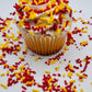 NCS Red and Yellow Edible Jimmies Sprinkles, 8 ounces