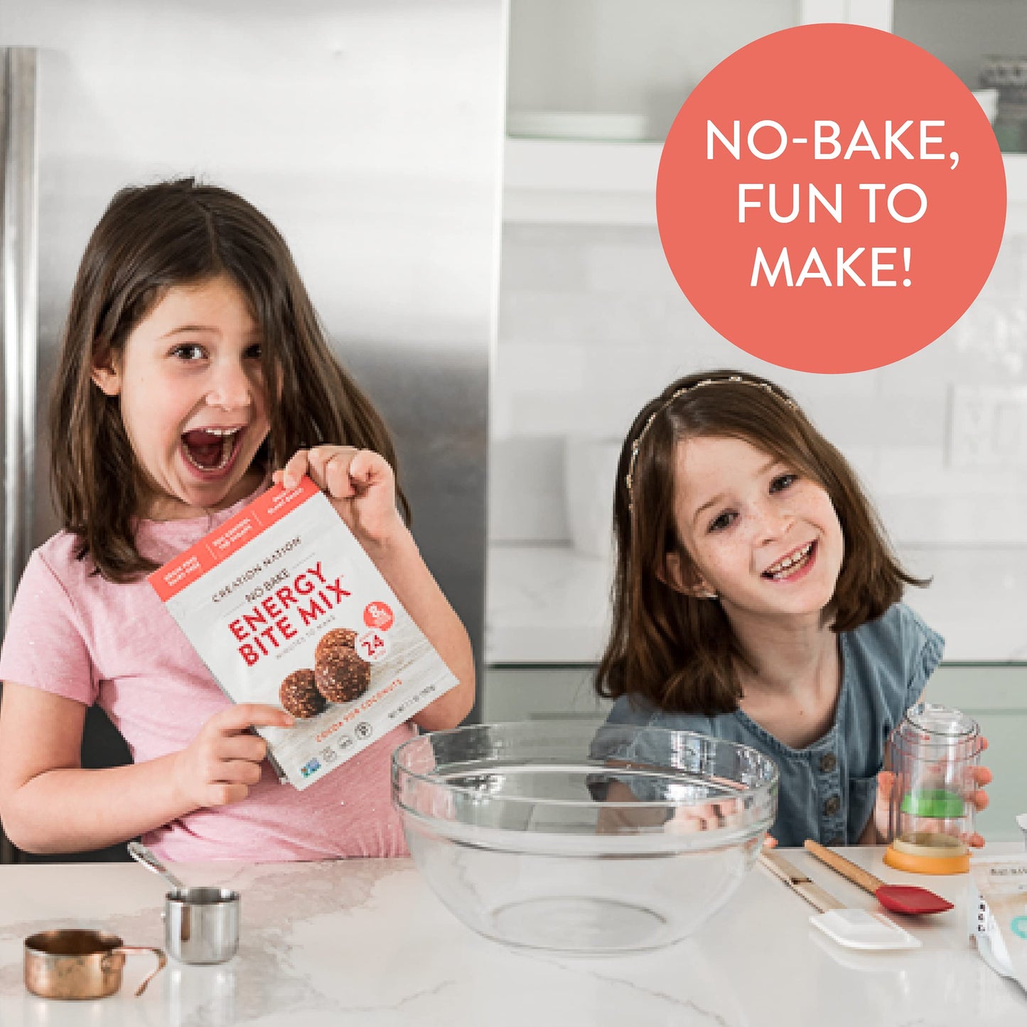No-Bake Energy Bite Mix ~ Makes 24 Delicious Energy Balls, Bites, Cookies. ''Oat Chocolate Chip'' Is Gluten Free, Vegan, Soy Fre