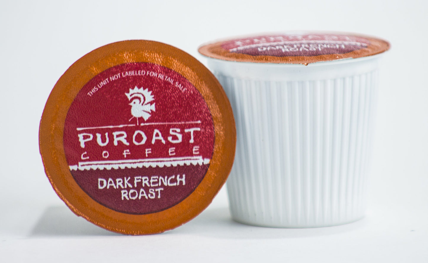 Puroast Coffee French Roast Single Serve Pods, 12 Count, Brown, Compatible with Keurig Brewer, High Antioxidants, No Bitter Aftertaste