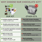Dubai Chocolate Bar Kit  DIY Make Four Bars (16 Oz Belgian Choco  8.5 Oz Pistachio Cream  4-Piece Polycarbonate Mold  3.5 Oz Dried Kataifi)  DIY Dubai Pistachio Chocolate Kit  All-in-One Gift for Choco Lovers