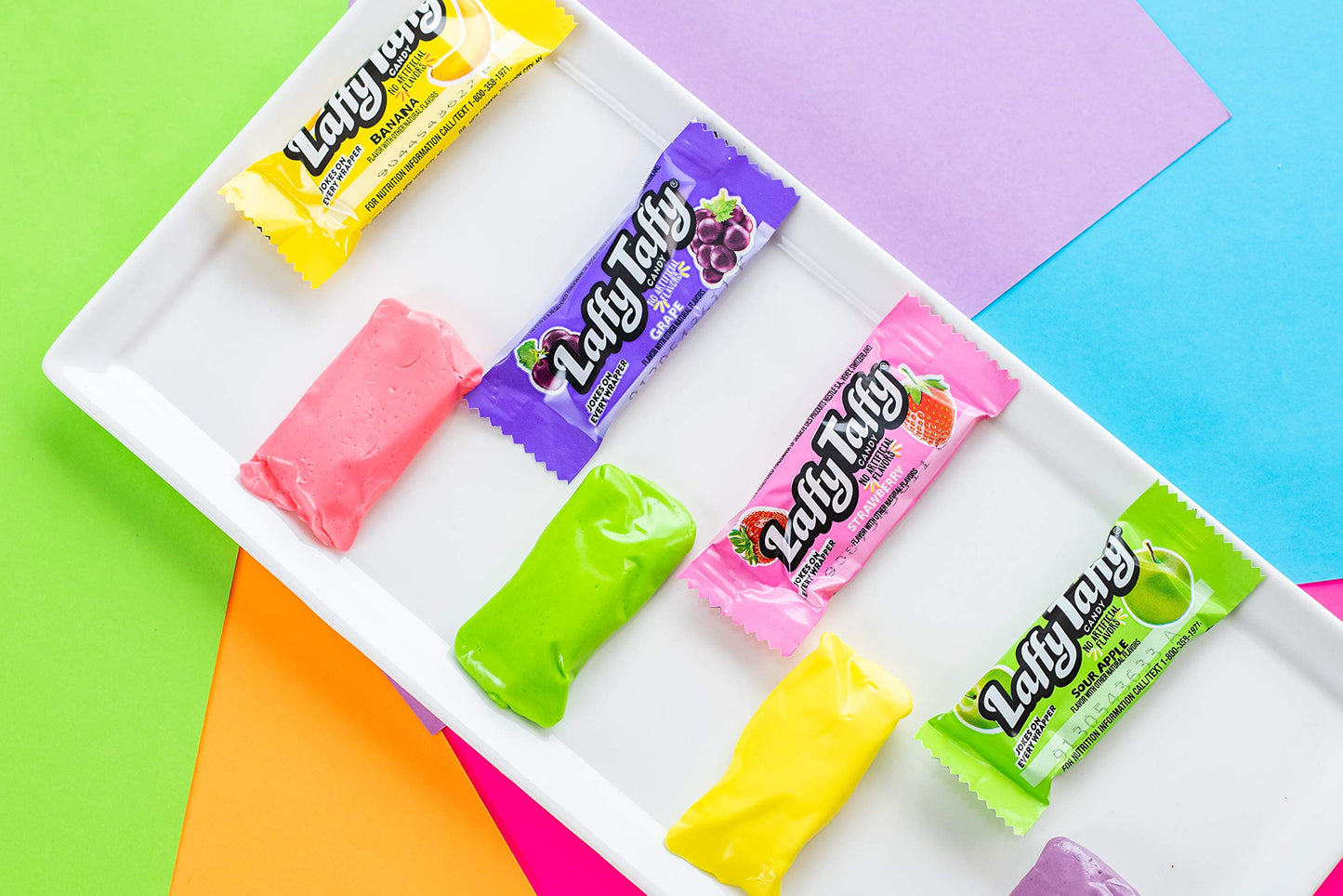 Wonka Laffy Taffy Assorted Candy 4.2 Ounce