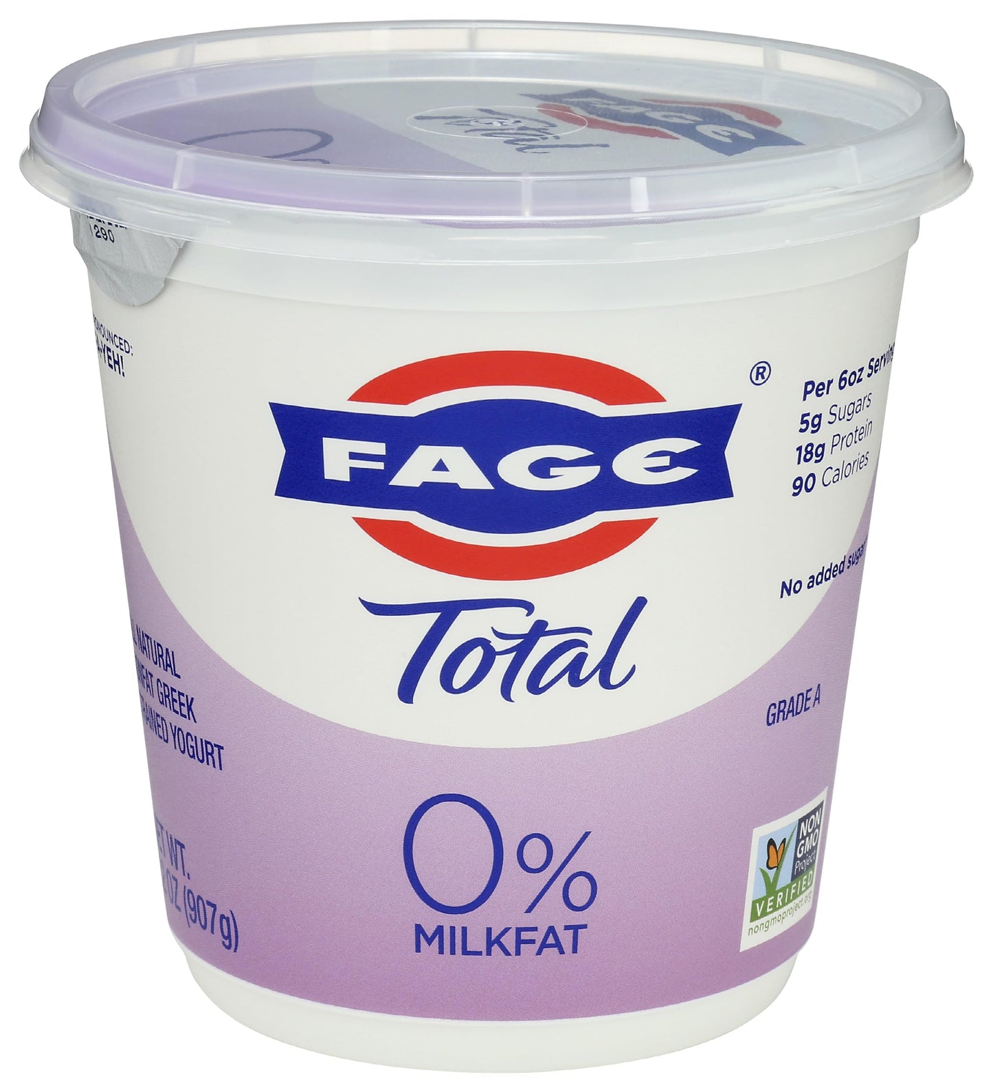 FAGE Total Greek Yogurt, 0% Nonfat, Plain, 32 oz