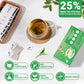 LeafLea Moringa Tea Bags - Premium Herbal Tea, Caffeine-Free, Non-GMO, Sugar-Free, 80 Bags (Pack of 2)