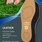Pedag Leather Insole Withsweat Wicking Carbon Layer, Handmade In Germany, Fits Pumps And Dress Shoes, Tan, Us M15 / Eu 48
