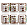 NuttZo Keto Dark Chocolate Nut Butter, Crunchy Coconut & 7 Nuts Blend, 12oz Jar (Pack of 6), Vegan, Kosher, 1g Sugar, 3g