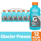 Gatorade Thirst Quencher, Glacier Freeze, 12 Fl Oz (Pack of 12)