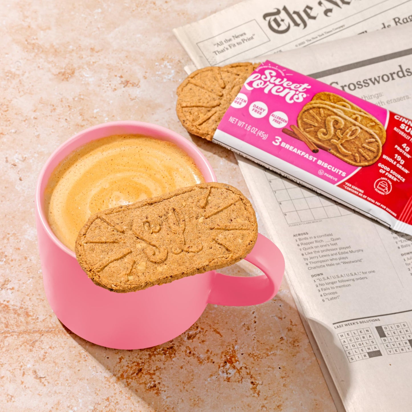 Sweet Lorens Gluten Free & Vegan Cinnamon Sugar Breakfast Biscuits