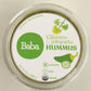 Baba Organic Hummus (8 Oz) - Usda Organic, Gluten Free, Vegan, Non-Gmo, Cholesterol Free, Zero Preservatives (Cilantro & Jalapen