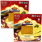 Rani Pappadums (Indian Lentil Wafer Snack) Garlic Papad 7oz (200g) Approximately 15pc, 7 inches, Pack of 2 ~ All Natural | Glute