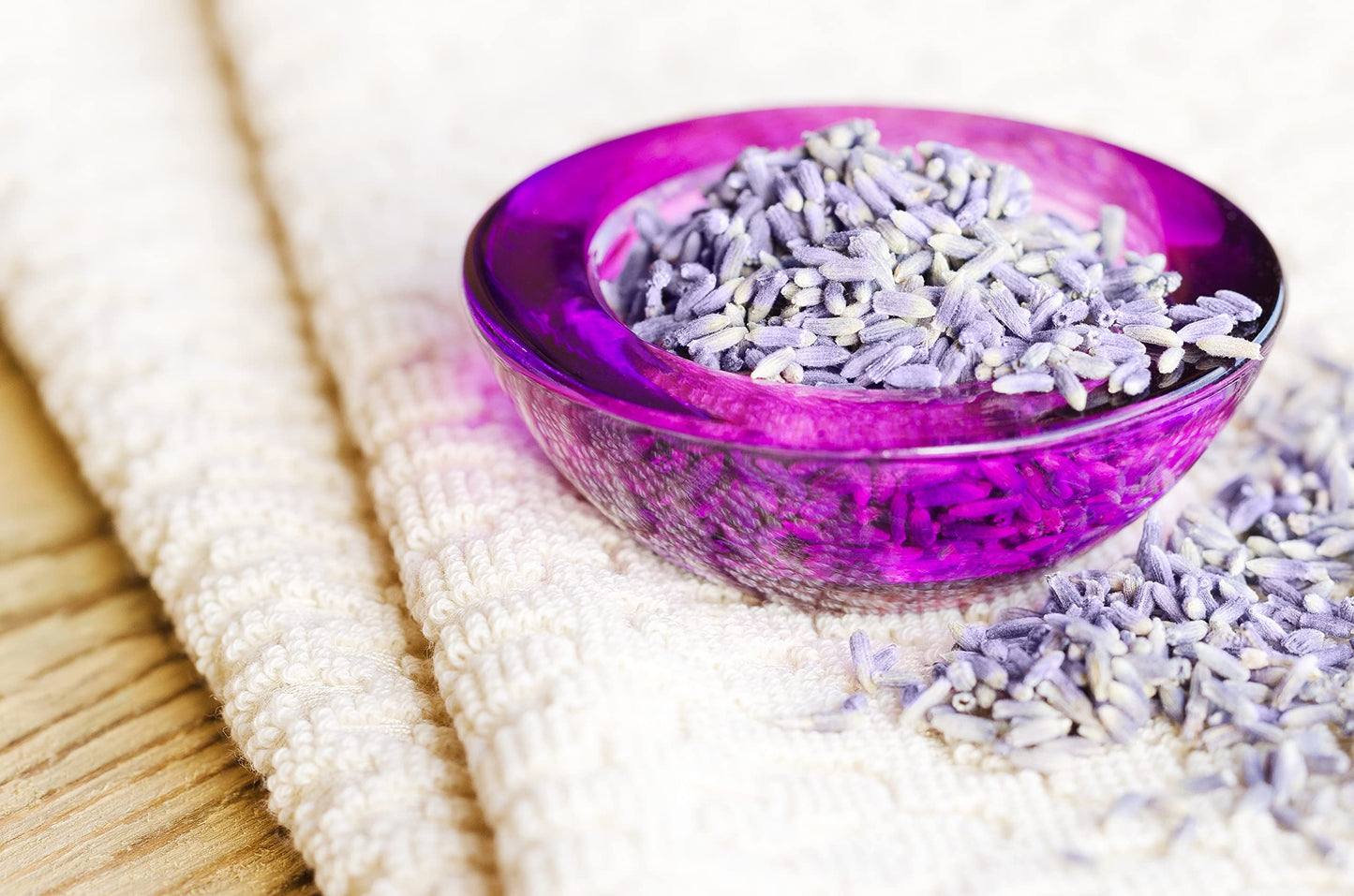 Jovvily Dried Lavender Flower Buds - 4 oz - Ideal for Lemonade, Tea, and Scones
