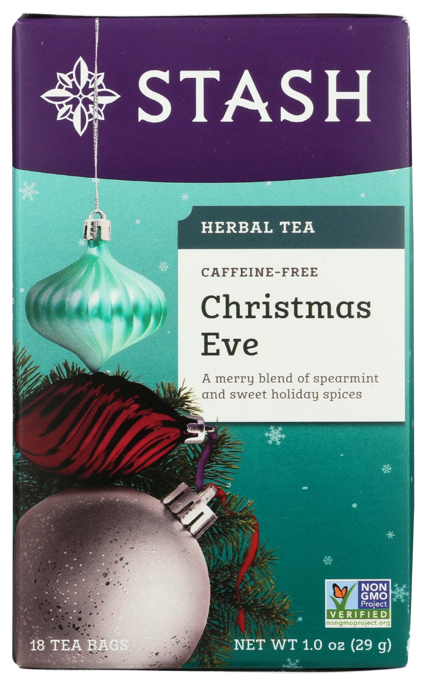 Stash Tea Company  Christmas Eve Herbal  18 Count