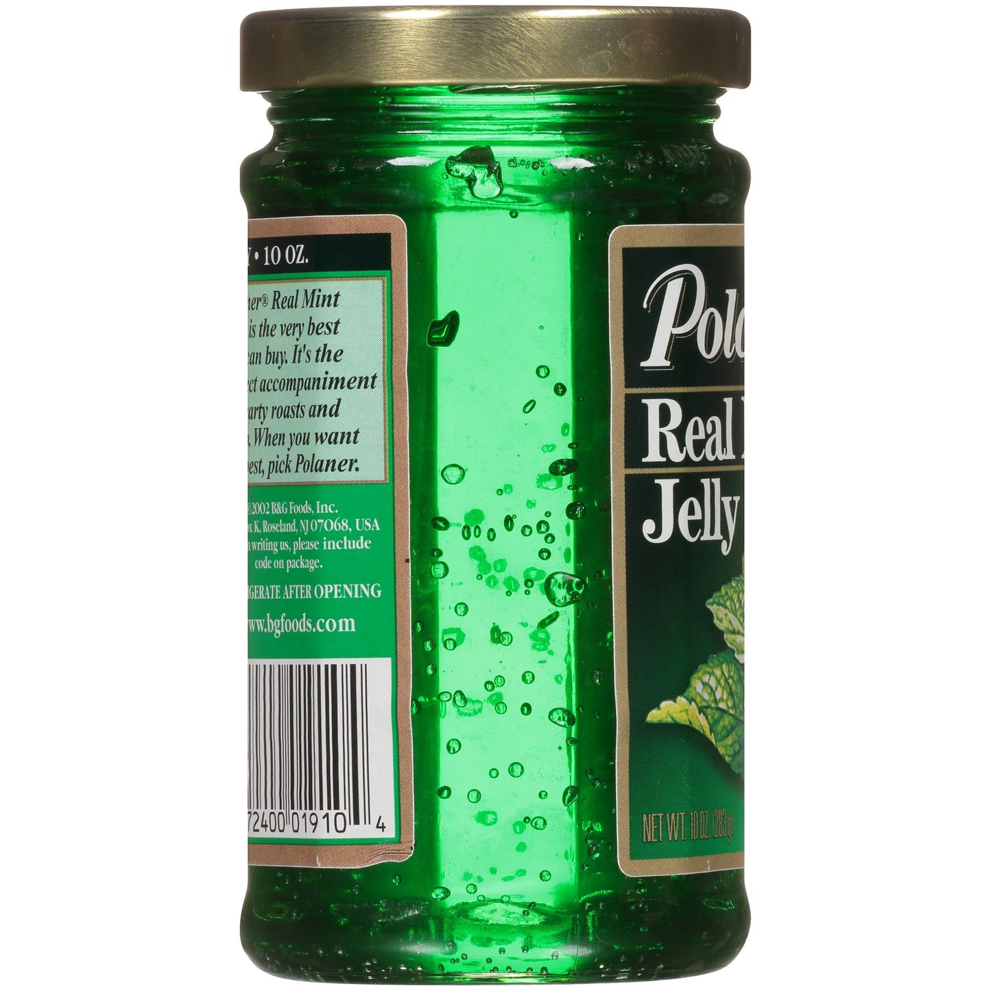 Polaner Real Mint Jelly, 10 oz (Pack of 2)
