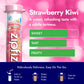 Zipfizz Daily Energy Drink Powder  Strawberry Kiwi  20 Pack | 3-in-1 Sustained Energy  Rapid Hydration  and Essential Vitamins | Sugar-Free | Electrolyte Powder | Contains Vitamin B-12 & Antioxidants