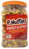 P-Nuttles Sweet & Spicy Butter Toffee Peanuts Jar (36 Ounces) Made in the USA, Kosher