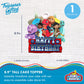 Treasures Gifted Dino Ranch Birthday Decorations - Cake Topper Set with Cupcake Toppers & Wrappers - Dino Ranch Themed