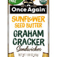 Once Again Sunflower Butter Graham Cracker Sandwiches - Organic & Gluten Free, Non-GMO - Gluten Free Certified, Vegan, Kosher -
