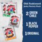 Wild River Beef Jerky Variety Pack, Old Fashioned Beef Jerky, Gluten Free - 2 Green Chile, Black Pepper, Original - Perfect Hunt
