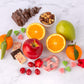A Gift Inside Holiday Chocolate, Nuts & Fresh Fruit Gift Basket - 1 Count (Pack of 1) - Perfect Gourmet Gift for Any Occasion