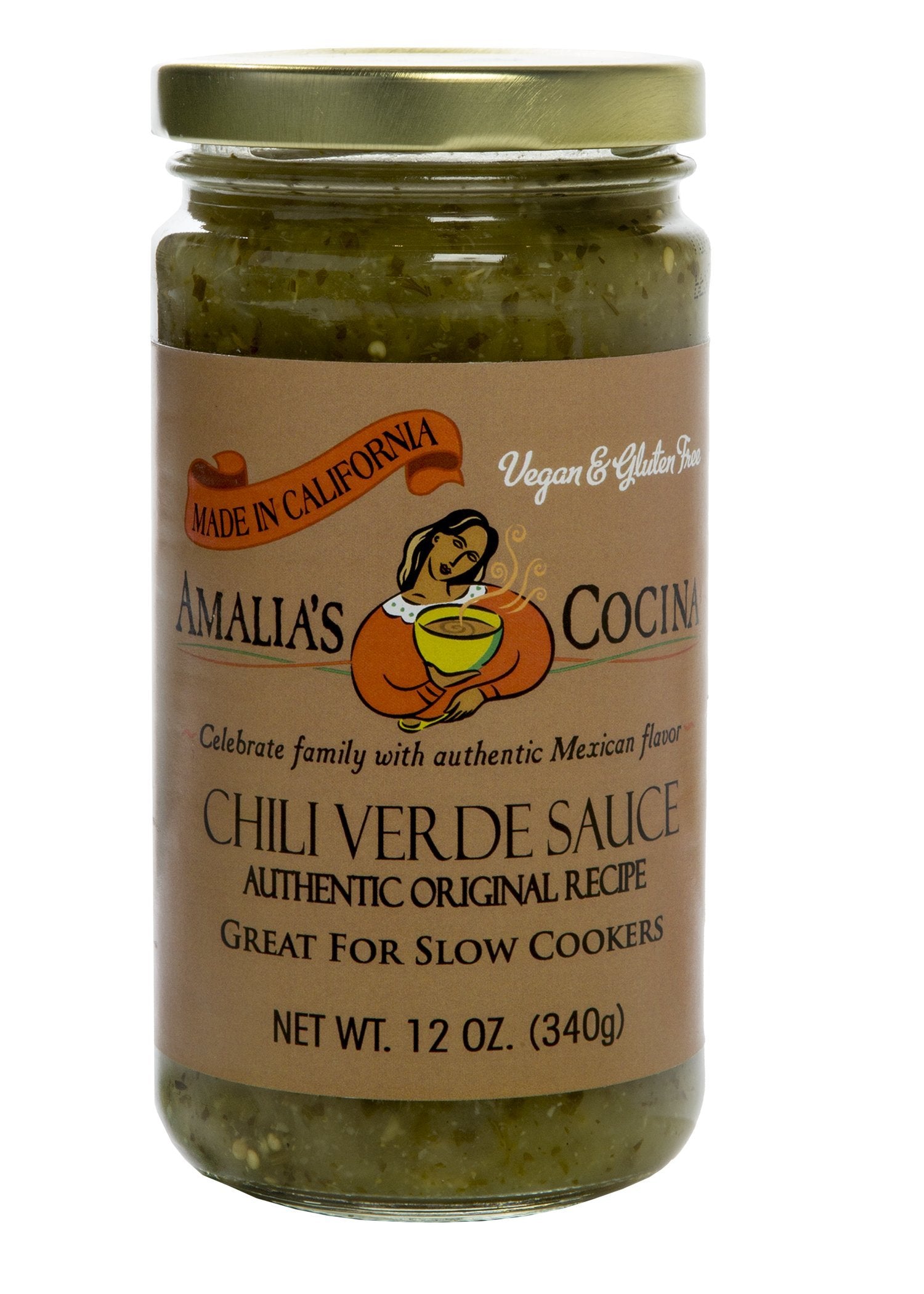 AMLIA SCE CHILI VERDE ( 12 X 12 OZ   )