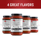 Carbone Arrabbiata Pasta Sauce | Tomato Sauce Made With Fresh & All-Natural Ingredients | Non Gmo, Vegan, Gluten Free, Low Carb Pasta Sauce, 24 Fl Oz (Pack Of 2)