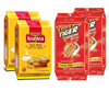 Britannia Wheat Rusk & Tiger Glucose Variety Pack - Breakfast & Tea Time Snacks - Crunchy and Delicious (Pack of 1 Each)