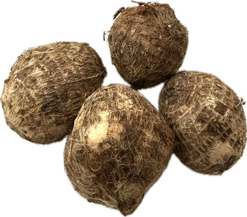 Fresh Taro Roots, Small, 1 Pound