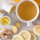 Bigelow Tea Lemon Ginger Herbal Tea K-Cup Pods, Caffeine Free, 12 Count (Pack of 6), Model 072310670587