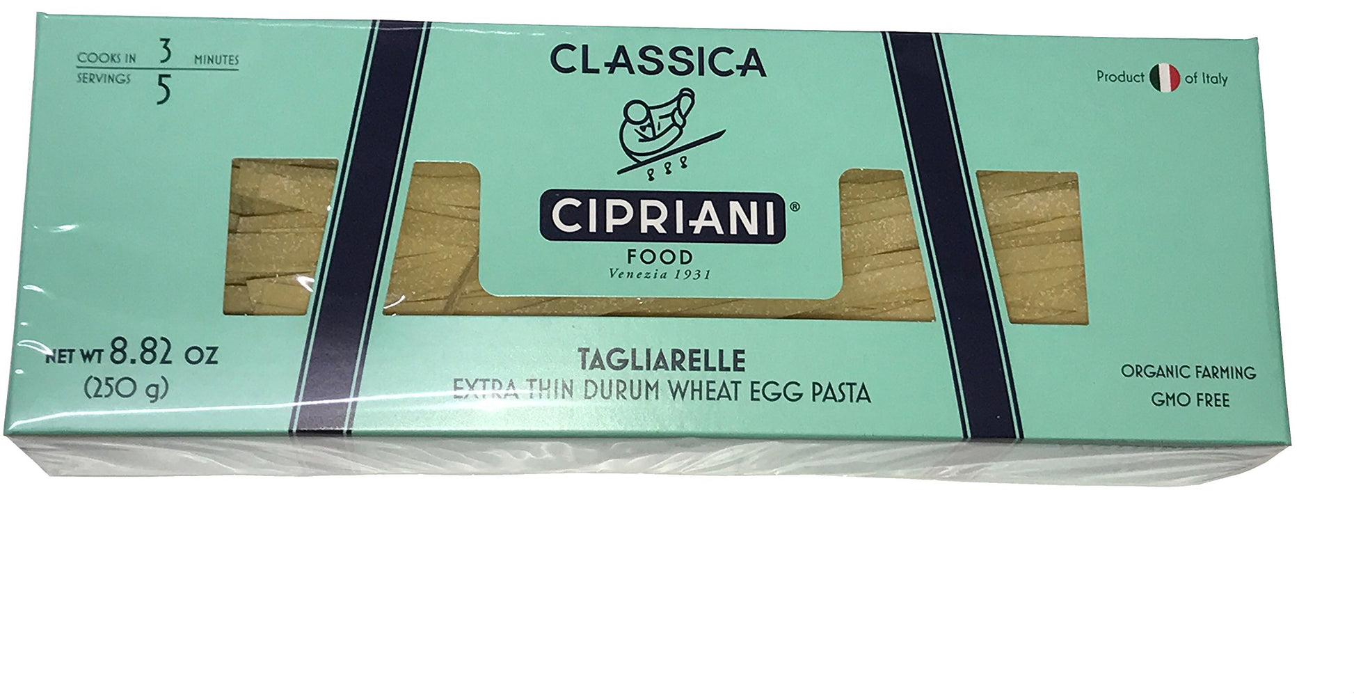 Cipriani Food Tagliarelle Extra Thin Egg Pasta - 8.82 oz (Pack of 12)