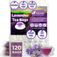 TOG999 Lavender Flower Tea Bags, 100% Natural, Caffeine-Free, Vegan, 120 Bags