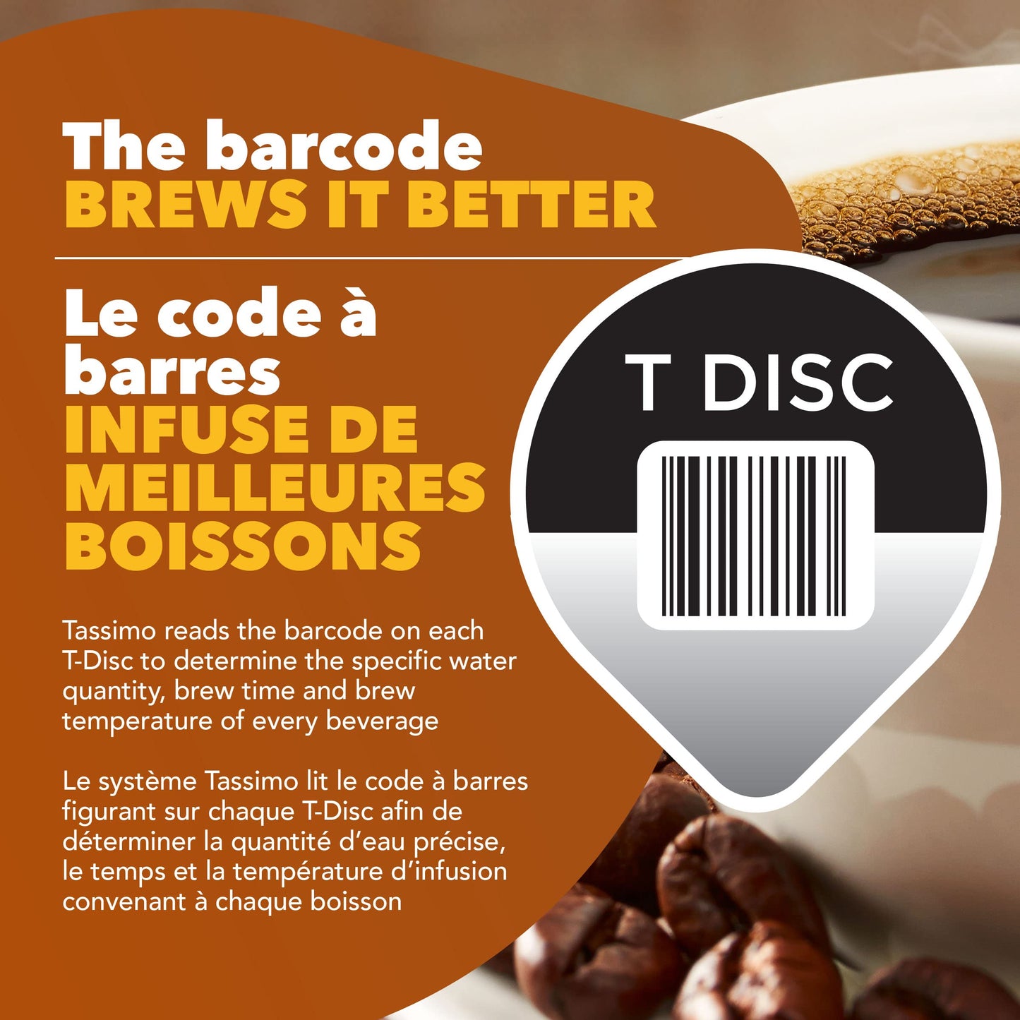 Tassimo Nabob Swiss Hazelnut Coffee - 14 T Discs / Servings