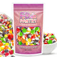 Freeze Dried Candy Tarts Crunch: Crunchy Sweetness, 4 oz Flavors: Cherry, Lemon, Lime, Orange, Grape. Tarts Resealable Bag Tangy