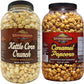 Stonehedge Farms Caramel And Kettle Flavored Popcorn Barrels - 30 Ounce Reclosable Barrels - Two Pack - Made In Usa - Gluten Fre
